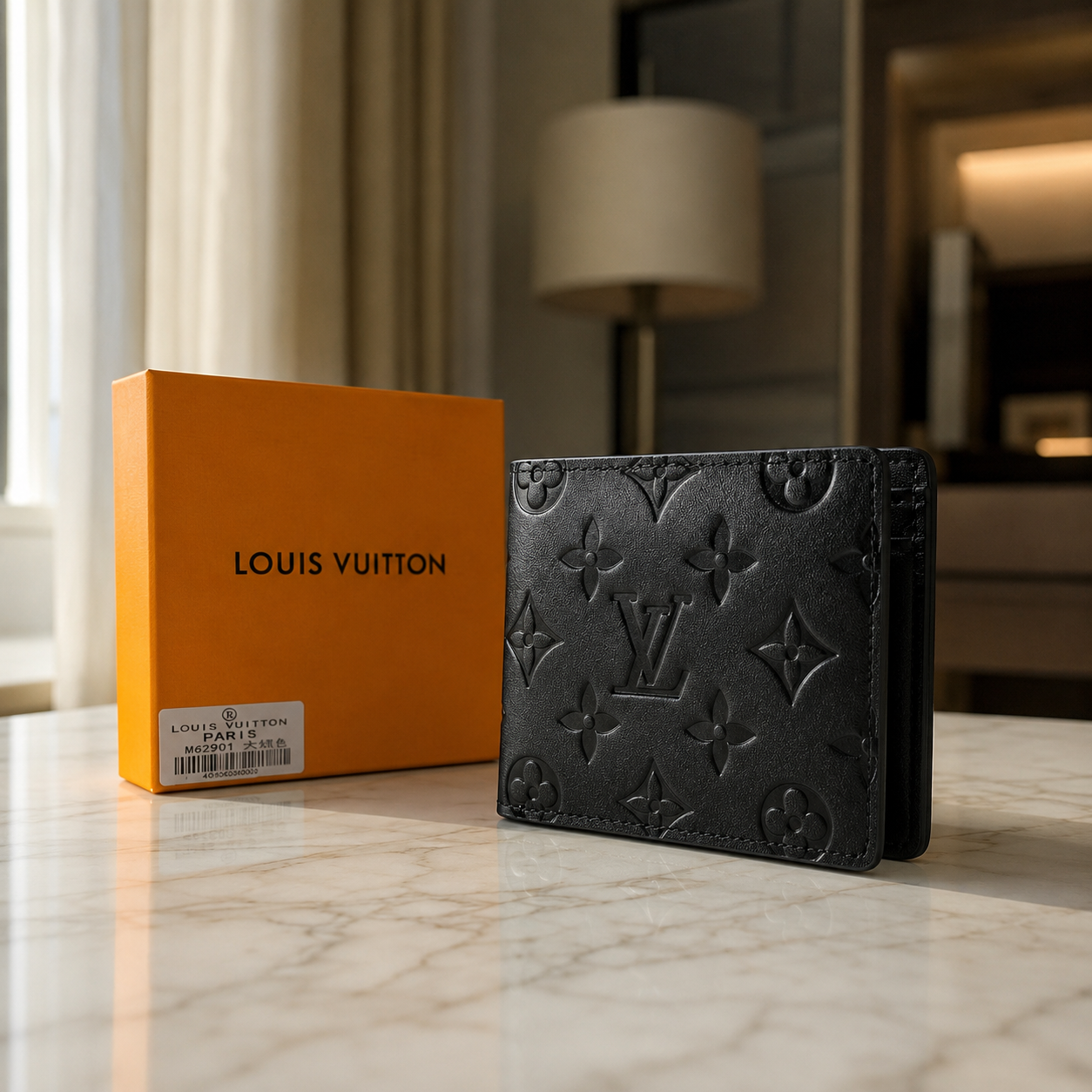 Authentic Louis Vuitton Slender Wallet – Superior Craft Leather Series