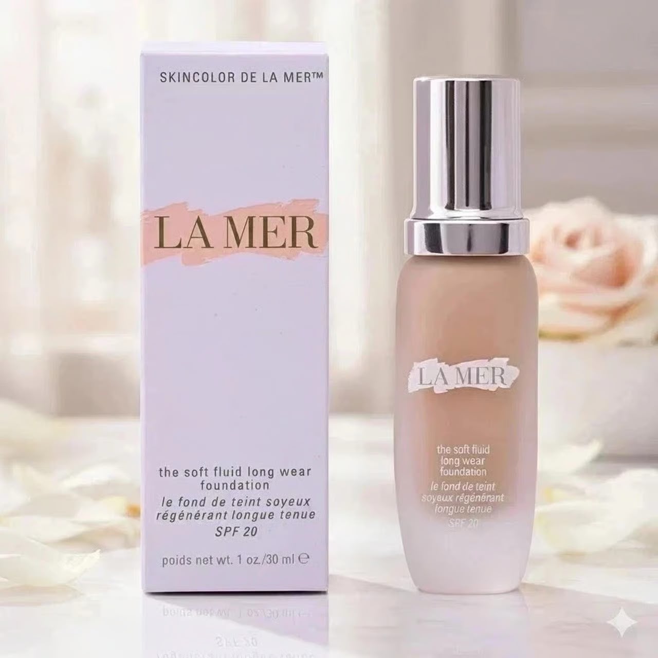 La Mer Soft Fluid Foundation SPF 20 Ivory 01 30ml