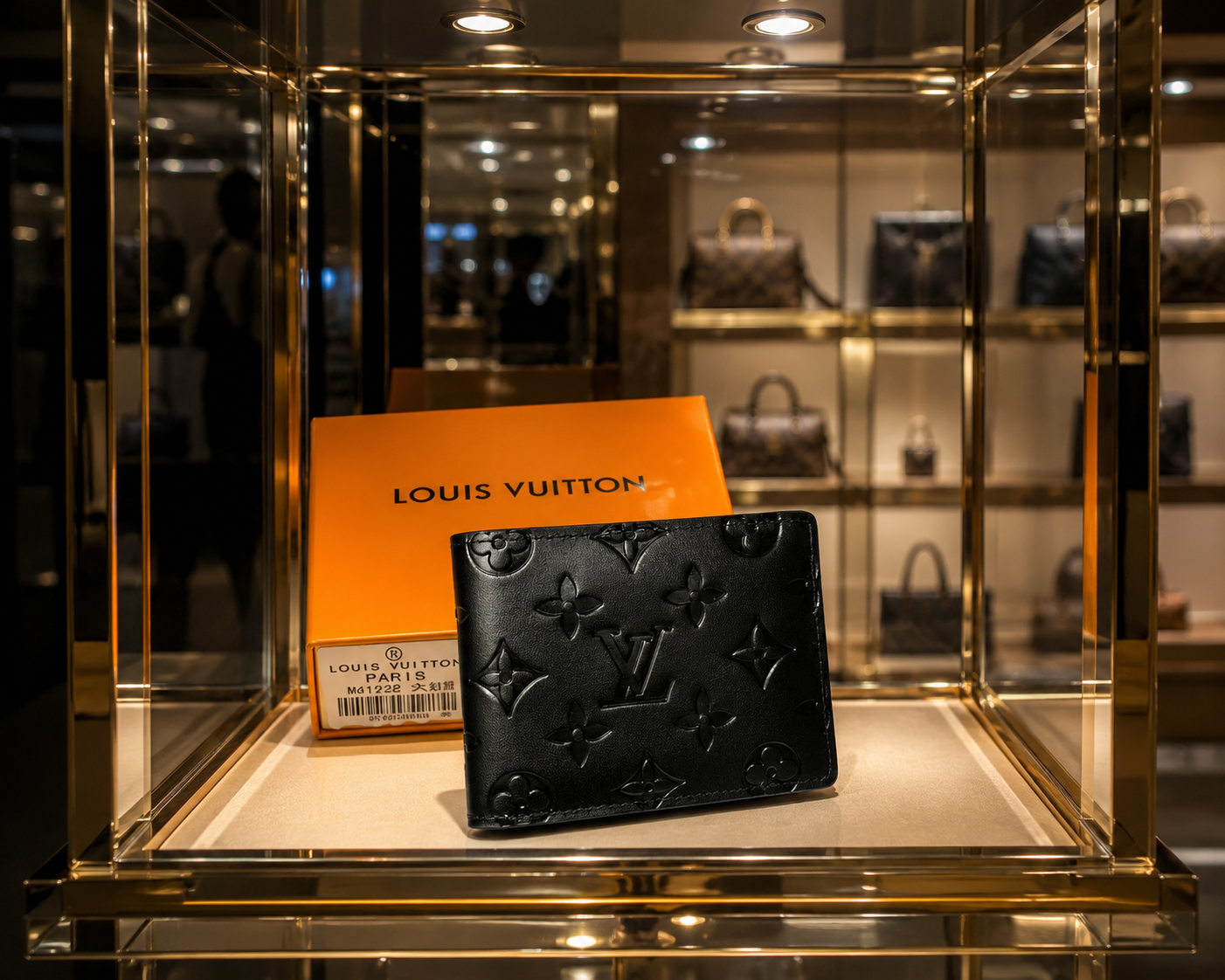 LV Original Slender Wallet – Iconic Monogram Leather Style