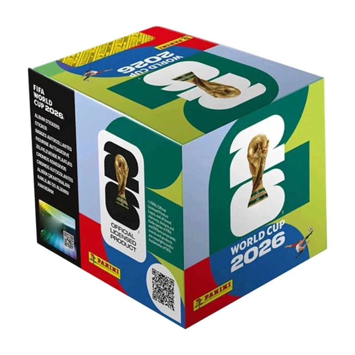 Panini FIFA World Cup 2026™ Official Sticker Collection – Box of 50 Packs (350 Stickers)