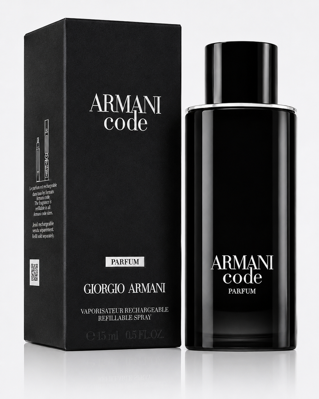Giorgio Armani Armani Code Parfum for Men – 0.5 oz / 15 ml Travel Size – New