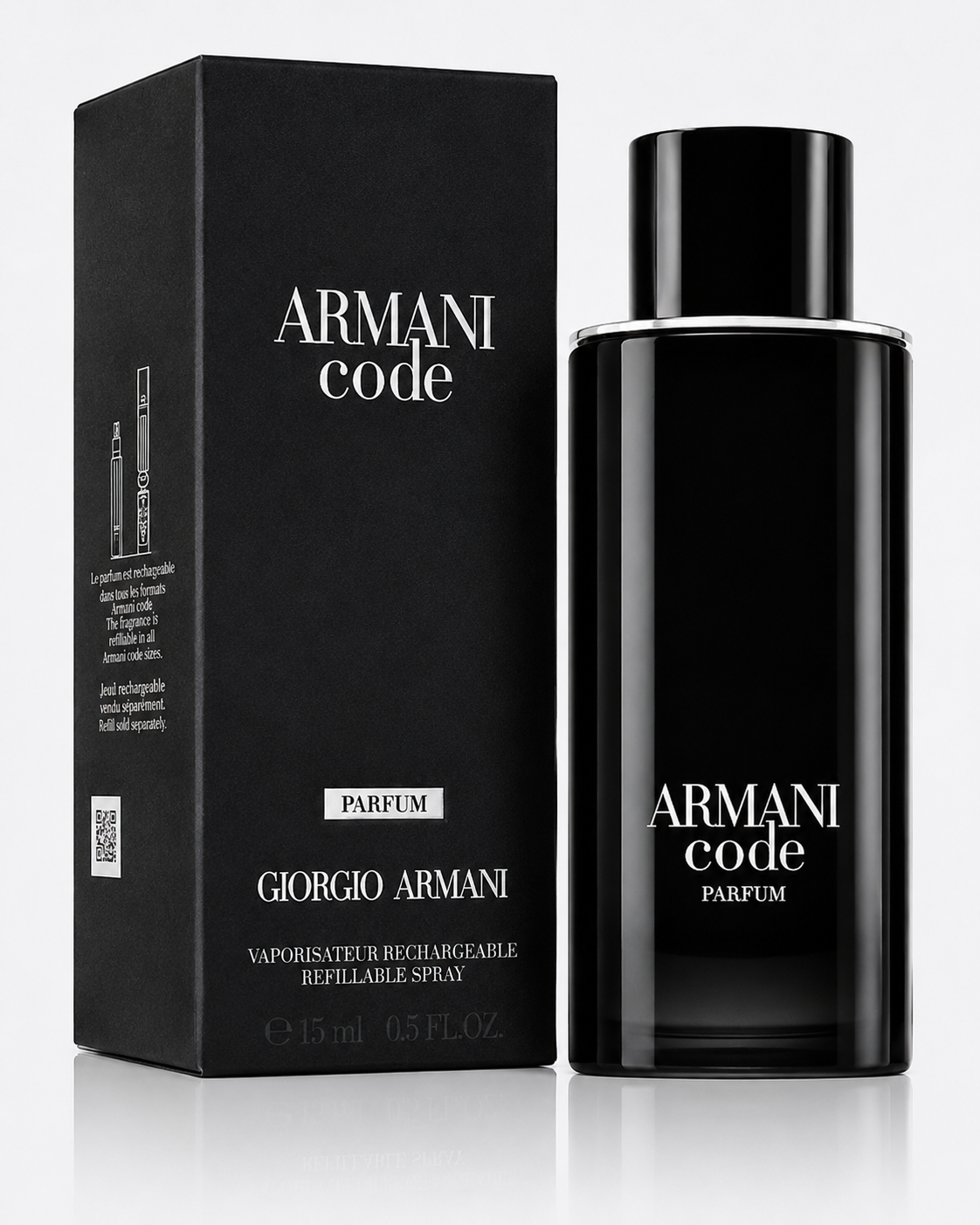 Giorgio Armani Armani Code Parfum for Men – 0.5 oz / 15 ml Travel Size – New