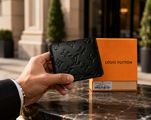 Authentic Louis Vuitton Monogram Heritage Slender Wallet – Premium Leather Edition