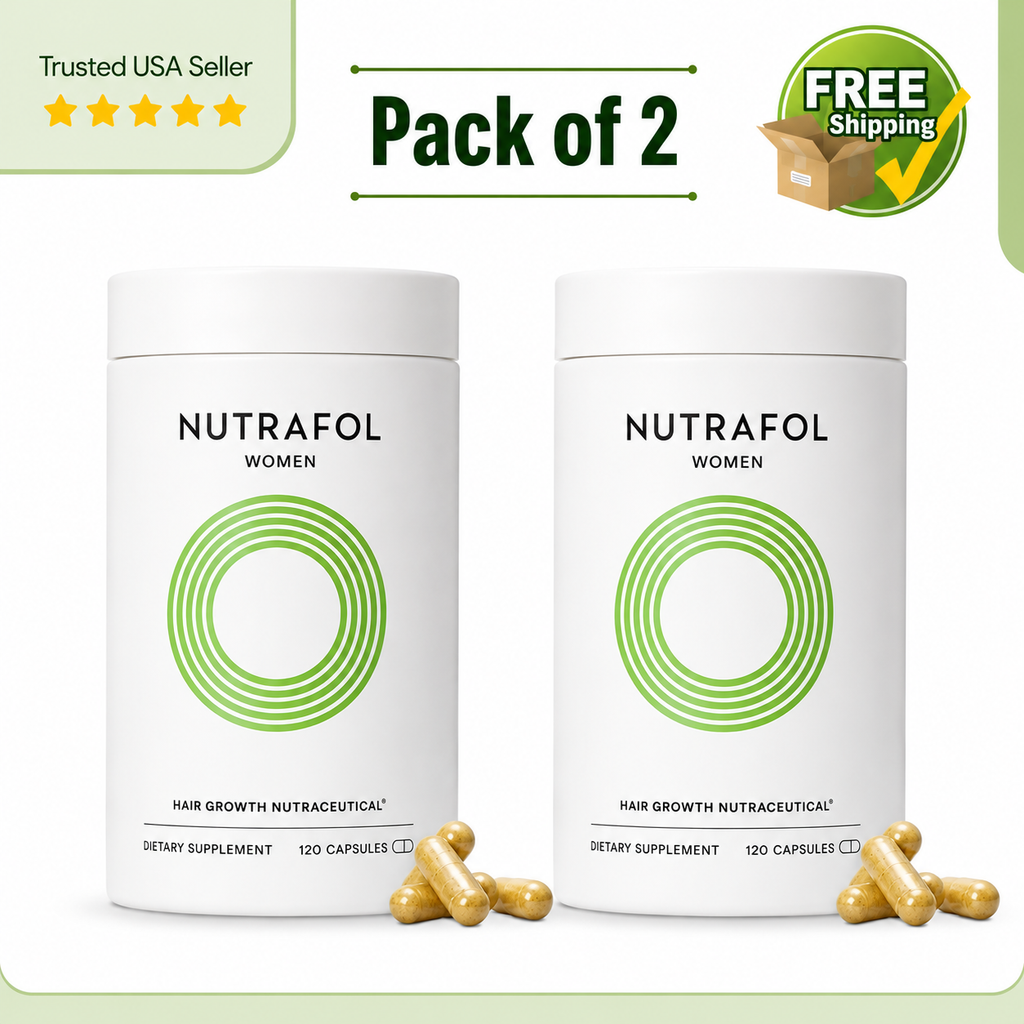 Nutrafol Women’s Balance Hair Growth Supplement – 240 Capsules – 2 Month Supply