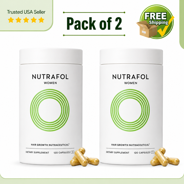 Nutrafol Women’s Balance Hair Growth Supplement – 240 Capsules – 2 Month Supply