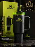 Stanley Web Glow 40oz Quencher H2.0 FlowState Tumbler | Limited Edition Halloween