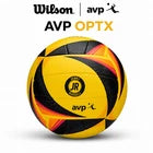 Wilson AVP OPTX Beach Volleyball Yellow/Black | Official Size Game Ball