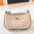 NWT Coach Teri Mini Crossbody Bag in Signature Canvas CW323 – Signature Canvas Crossbody Shoulder Bag