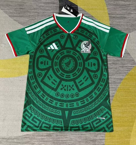 Mexico 2026 Shirt Home Jersey Adult Breathable Sports Uniform – Green Soccer Football Shirt